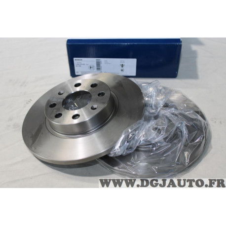 Jeu 2 disques de frein avant plein 257mm diametre Bosch BD1298 0986479402 pour fiat grande punto opel corsa D 