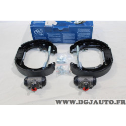 Kit frein arrière prémonté 180x32mm montage AP lockheed Bosch KS619 0204114619 pour fiat panda 2 II de 2003 à 2013 