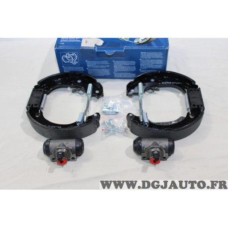Kit frein arrière prémonté 180x32mm montage AP lockheed Bosch KS619 0204114619 pour fiat panda 2 II de 2003 à 2013 