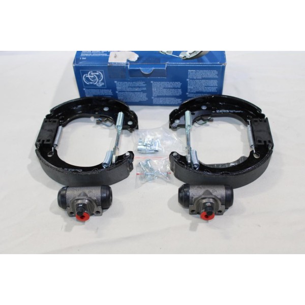 Kit frein arrière prémonté 180x32mm montage AP lockheed Bosch KS619 0204114619 pour fiat panda 2 II de 2003 à 2013 