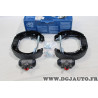Kit frein arrière prémonté 180x32mm montage AP lockheed Bosch KS619 0204114619 pour fiat panda 2 II de 2003 à 2013