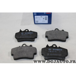 Jeu 4 plaquettes de frein avant montage brembo Bosch BP317 0986424570 pour porsche cayman boxster 