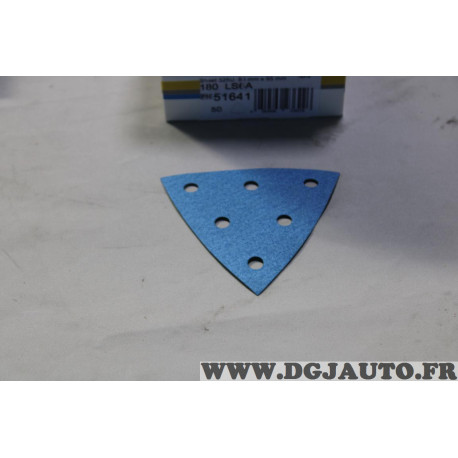 Boite 50 bandes triangulaire poncage P180 3M 51641 325U LS6A 88x95mm 