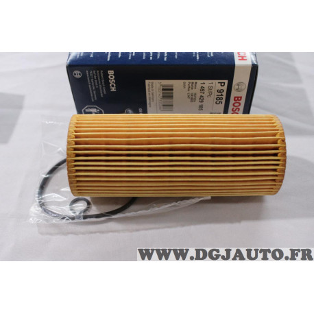 Filtre à huile Bosch P9185 1457429185 pour BMW serie 1 3 5 7 X3 E46 E60 E61 E65 E66 E67 E83 E87 E90 E91 318D 320D 520D 745D 