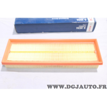 Filtre à air Bosch S3531 1457433531 pour renault megane 1 kangoo 1 clio 2 II master 2 II trafic 2 II opel movano A vivaro A 