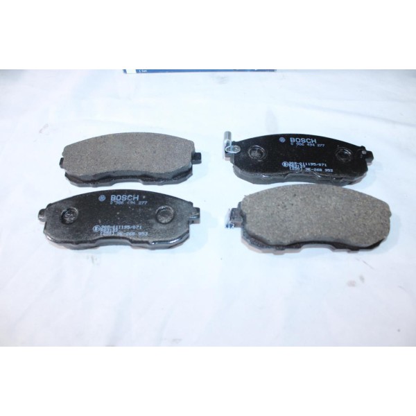 Lot 4 plaquettes de frein avant montage sumitomo Bosch BP1189 0986494277 pour nissan maxima J30 tiida C11 200SX S13 altima L31 