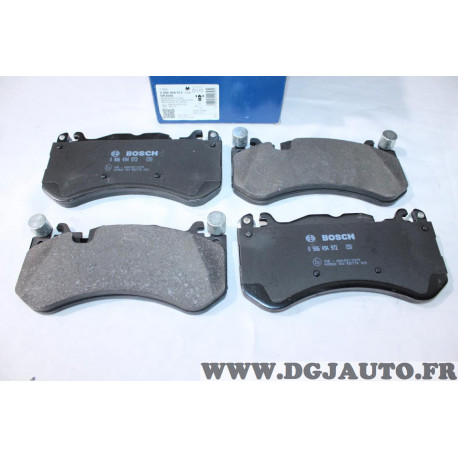 Jeu 4 plaquettes de frein avant montage brembo Bosch BP2048 0986494972 pour mercedes classe C G S SL CLK CLS E SLS ML GLE GLS 