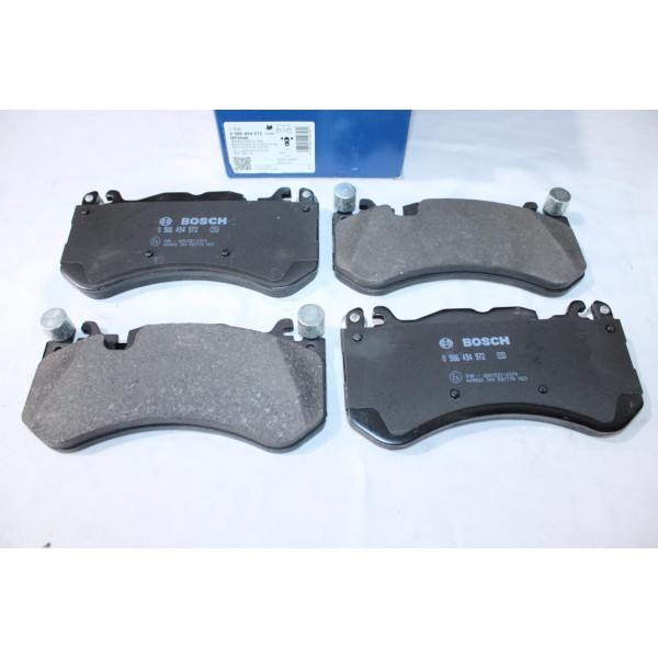 Jeu 4 plaquettes de frein avant montage brembo Bosch BP2048 0986494972 pour mercedes classe C G S SL CLK CLS E SLS ML GLE GLS 