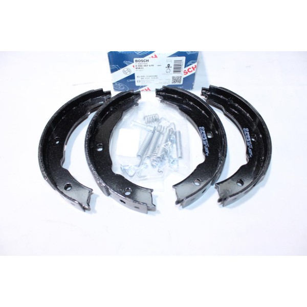 Jeu 4 machoires de frein arriere 185x30mm montage teves Bosch 0986487579 BS821 pour peugeot 406 coupé break 607 