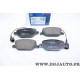 Jeu 4 plaquettes de frein arriere montage lucas Bosch BP1387 0986494466 pour alfa romeo giulietta