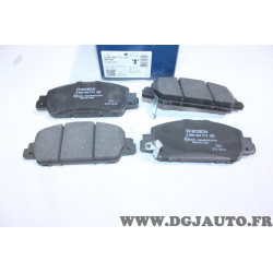 Jeu 4 plaquettes de frein avant montage akebono Bosch BP1947 0986494773 pour honda HR-V HRV RU RV 