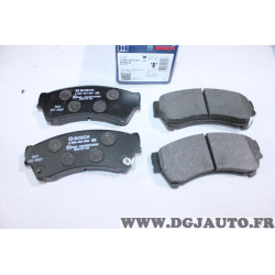 Jeu 4 plaquettes de frein avant montage akebono Bosch BP2034 0986494860 pour mazda 6 GH 