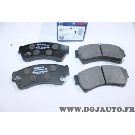 Jeu 4 plaquettes de frein avant montage akebono Bosch BP2034 0986494860 pour mazda 6 GH 
