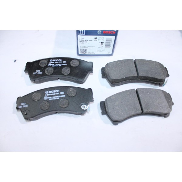 Jeu 4 plaquettes de frein avant montage akebono Bosch BP2034 0986494860 pour mazda 6 GH 