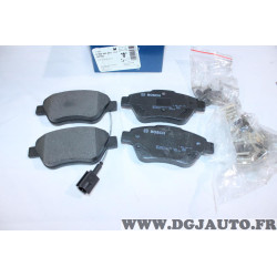 Jeu 4 plaquettes de frein avant montage bendix Bosch BP980 0986494070 pour alfa romeo mito citroen nemo fiat panda 2 II grande 