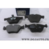 Jeu 4 plaquettes de frein avant montage teves Bosch 0986494118 BP1028 pour BMW serie 3 5 X1 Z4 E60 E61 E84 E89 E90 E91 E92 E93