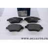 Jeu 4 plaquettes de frein avant montage bendix Bosch BP1043 0986494132 pour fiat 500 panda 2 II doblo 1 idea siena ford ka 2 II