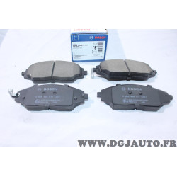 Jeu 4 plaquettes de frein avant montage akebono Bosch BP1769 0986494917 pour chevrolet aveo T300 