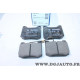 Jeu 4 plaquettes de frein montage lucas Bosch 0986494938 pour peugeot 504 