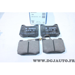 Jeu 4 plaquettes de frein montage lucas Bosch 0986494938 pour peugeot 504 