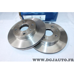 Jeu 2 disques de frein avant ventilé 234mm diametre Bosch 0986479592 BD1435 pour subaru justy daihatsu cuore sirion trevis 