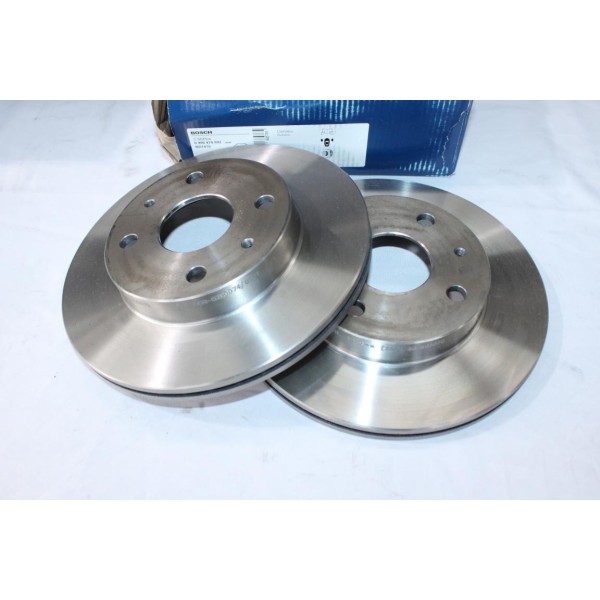 Jeu 2 disques de frein avant ventilé 234mm diametre Bosch 0986479592 BD1435 pour subaru justy daihatsu cuore sirion trevis 