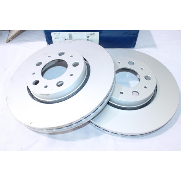 Jeu 2 disques de frein avant ventilé 286mm diametre Bosch 0986479210 BD1077 pour volvo S60 V70 XC70 