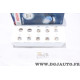 Boite 9 ampoules de feu W3W Bosch 1987302217 