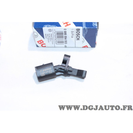 Capteur ABS vitesse de roue arriere droit Bosch 0986594503 WS503 pour audi A1 A2 seat ibiza 3 4 III IV mii cordoba 2 II toledo 