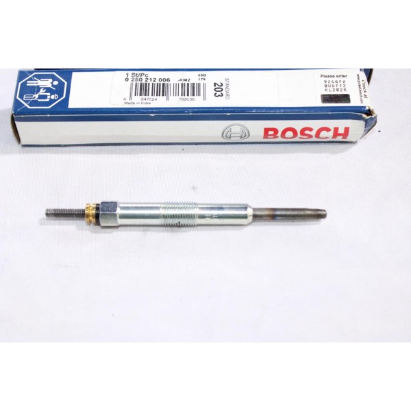Lot 5 bougies prechauffe Bosch 0250212006 203 pour hyundai accent trajet elantra santa fe matrix getz tucson sonata grandeur 