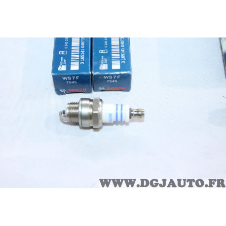 Bougie allumage tronconneuse debroussailleuse tondeuse Bosch WS7F 0241235567 7545 
