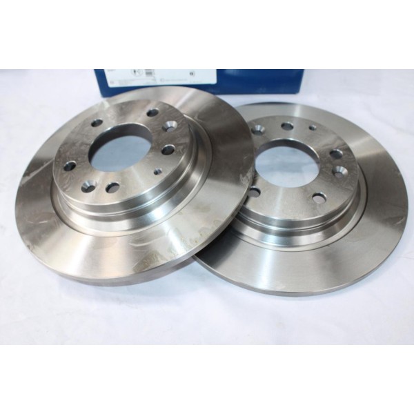 Jeu 2 disques de frein arriere plein 280mm diametre Bosch BD971 0986479131 pour mazda 6 323 626 premacy MX5 