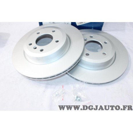 Jeu 2 disques de frein arriere ventilé 324mm diametre Bosch BD1563 0986479731 pour BMW Z4 E89 