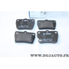 Jeu 4 plaquettes de frein arriere montage akebono Bosch BP1258 0986494350 pour toyota RAV4 XA10 XA20