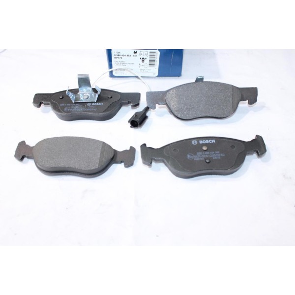 Lot 4 plaquettes de frein avant montage teves Bosch BP173 0986424362 pour fiat brava bravo punto 2 II lancia delta 2 II 