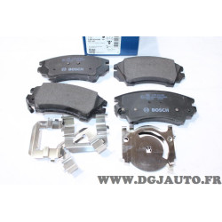 Jeu 4 plaquettes de frein avant montage mando Bosch BP1325 0986494564 pour chevrolet camaro malibu opel insignia A astra J 