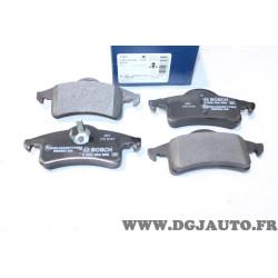 Jeu 4 plaquettes de frein arriere montage teves Bosch BP381 0986424665 pour jeep grand cherokee 