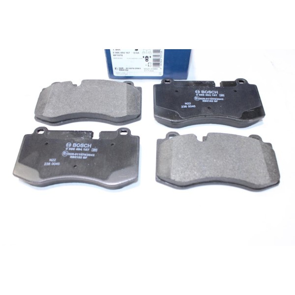 Jeu 4 plaquettes de frein avant montage teves Bosch BP1078 0986494167 pour mercedes classe E SL CLS S W211 W221 C219 R230 