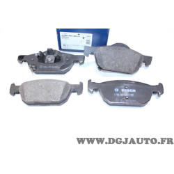 Jeu 4 plaquettes de frein avant montage teves Bosch 0986494383 BP1291 pour honda accord CU CW CP civic FC FK 