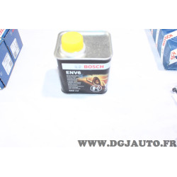 Flacon bidon 500ML liquide de frein type DOT3 DOT4 DOT5.1 Bosch ENV6 1987479206 