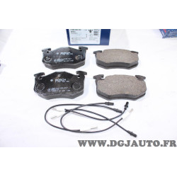 Lot 4 plaquettes de frein avant montage bosch Bosch BP683 0986466350 pour citroen BX 
