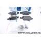 Lot 4 plaquettes de frein arriere montage bosch Bosch BP246 0986494014 pour opel astra G zafira A 