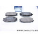 Jeu 4 plaquettes de frein arriere montage sumitomo Bosch BP583 0986461133 pour nissan patrol Y60 K260