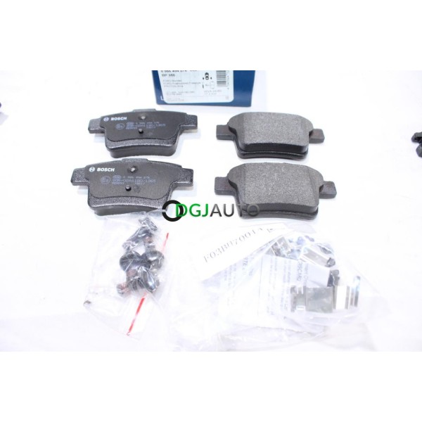 Jeu 4 plaquettes de frein arriere montage bendix Bosch BP986 0986494076 pour ford mondeo 3 III jaguar X-type Xtype 
