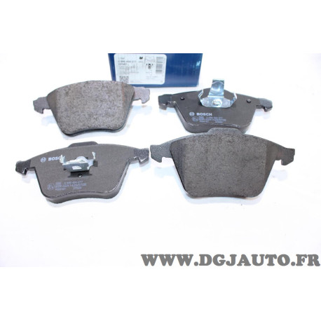 Jeu 4 plaquettes de frein avant montage teves Bosch BP987 0986494077 pour ford focus 2 II mazda 3 BK BL saab 93 9-3 volvo V40 