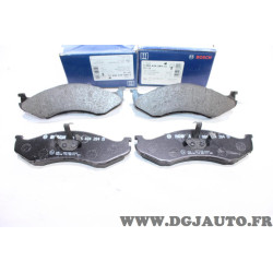 Jeu 4 plaquettes de frein avant montage kelsey hayes Bosch 0986424284 BP139 pour jeep wrangler cherokee et grand cherokee 