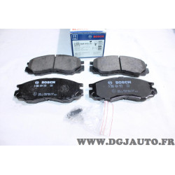 Lot 4 plaquettes de frein avant montage akebono Bosch BP319 0986424572 pour toyota land cruiser prado mitsubishi L200 L300 L400 