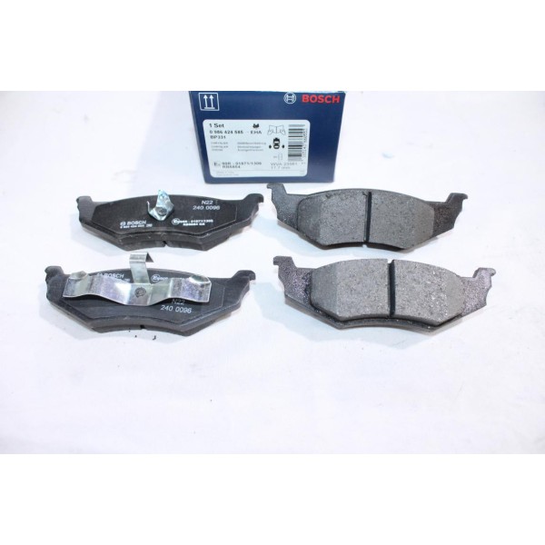 Jeu 4 plaquettes de frein arriere montage kelsey Bosch BP331 0986424585 pour dodge neon stratus chrysler 300 sebring PT cruiser 