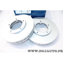 Jeu 2 disques de frein avant ventilé 293mm de diametre Bosch BD2567 0986479D81 pour mitsubishi canter FE5 FE6 