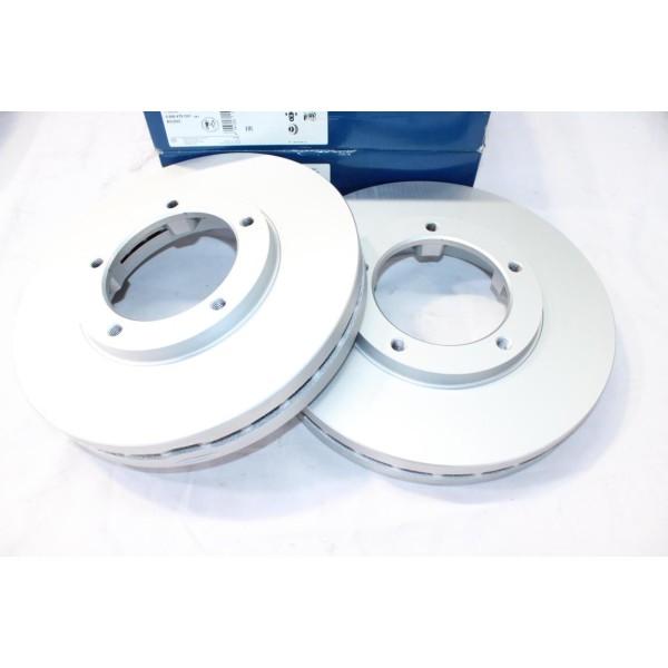 Jeu 2 disques de frein avant ventilé 293mm de diametre Bosch BD2567 0986479D81 pour mitsubishi canter FE5 FE6 